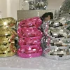 Disco Vase Mirror Ball Vase Pen holder Modern and Elegant Decor Home Decor Vase Unique Home Gift for her  Wall 6
