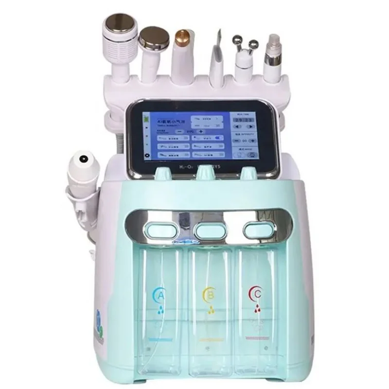 

Professional 7 In 1 Skin Analysis Of Hydrogen Oxygen Bubbles Small Bubble Facial Cleaning Machine