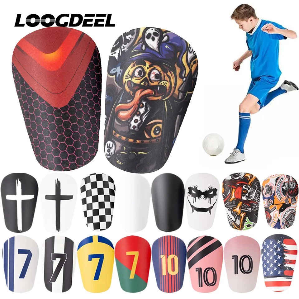 1Pair Adult Children Soccer Shin Pad Football Training Leg Protective Board Anti Slip Sports Mini Shin Legging Supports