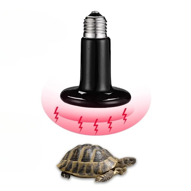 Picture of Ceramic Reptile Heating Lamp Temp Control Breeding Box Thermal Lamp ...