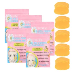 Radiant Glow Turmeric & Kojic Acid Exfoliating Facial Pads (5 pack)