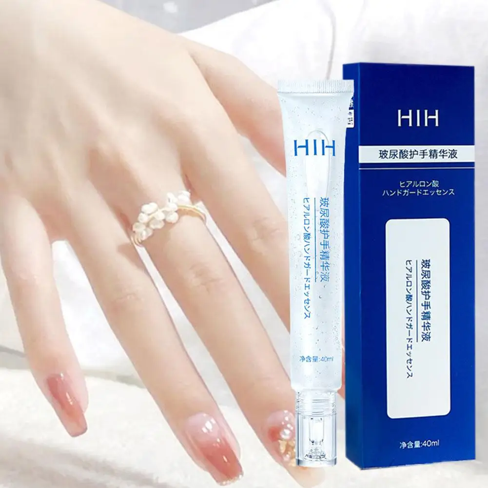 

40ml Hyaluronic Acid Hand Essence Hand Moisturizing Softening Hand Cracking Anti Dry Serum Cream Non-Greasy A4L9