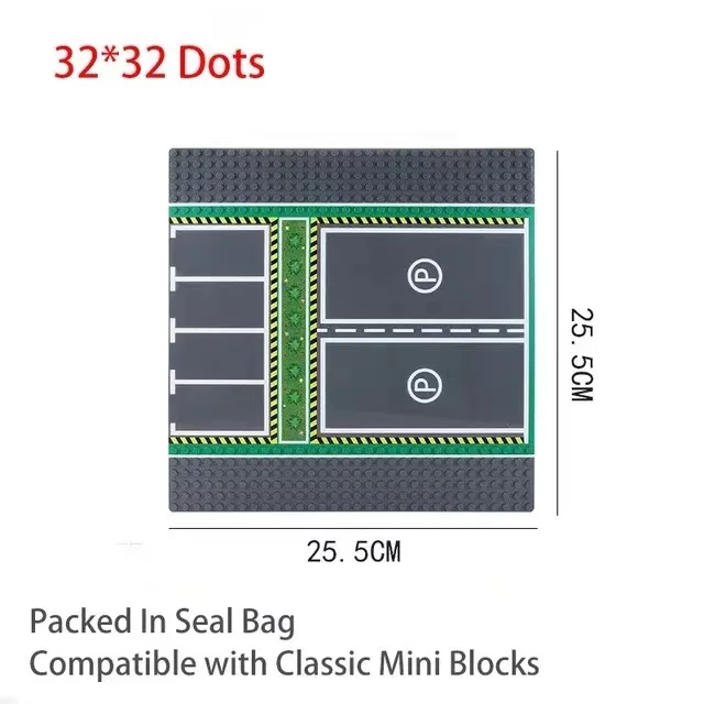Classic 32x32 Building Block Base Plate for Creative DIY Projects