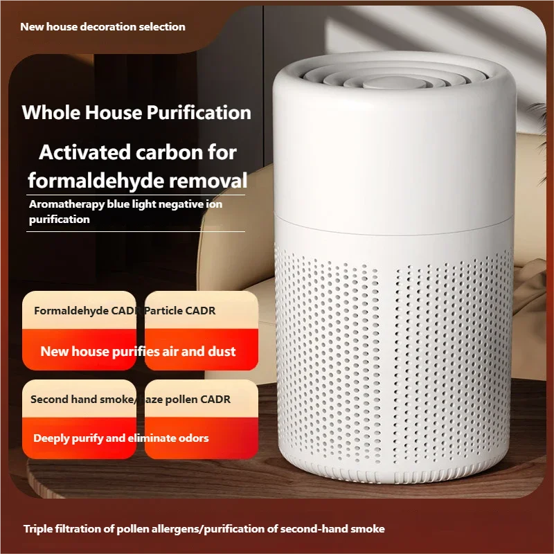 Air Purifier Negative Ion Generator Household HEPA Air Purifier
