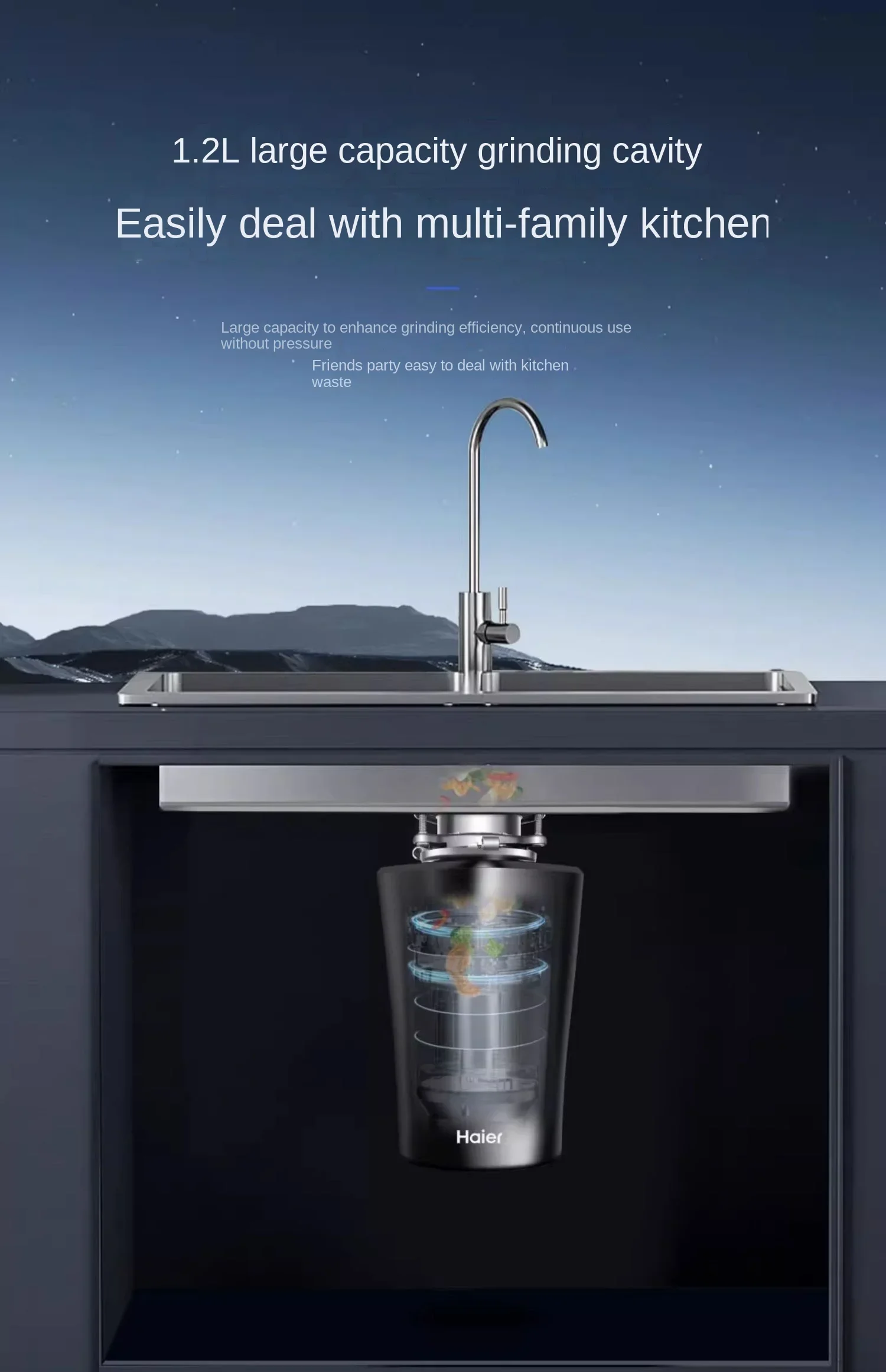 L'm'm Home Grinding Kitchen Grinder Automatic Water Feeding Mute New