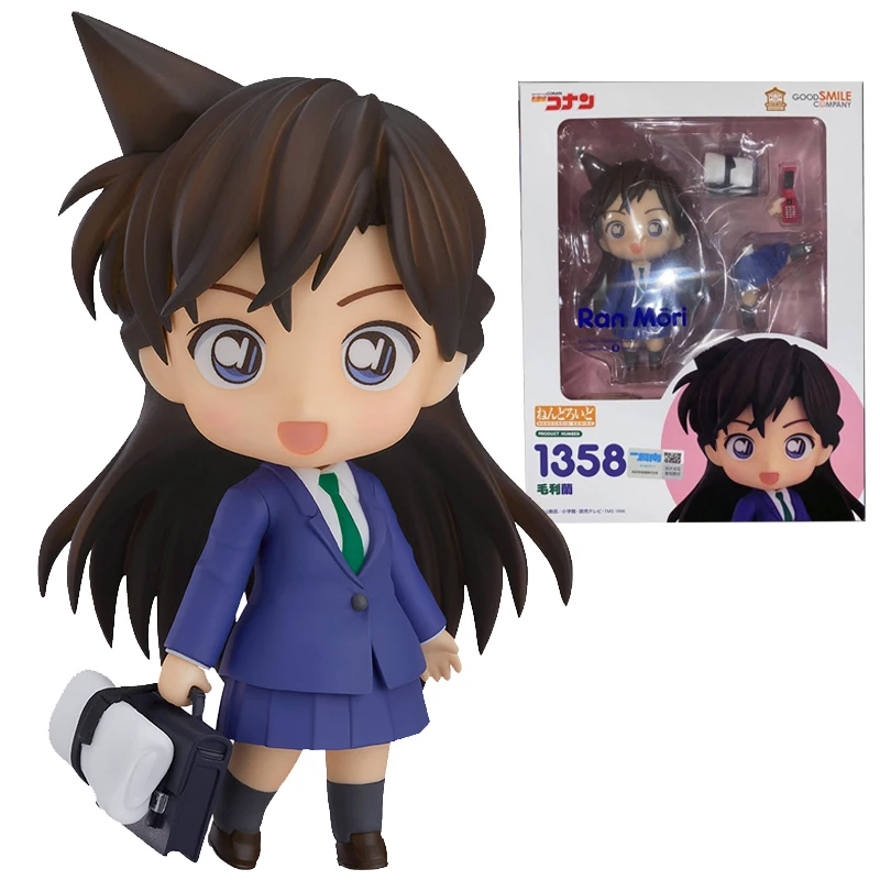 

In Stock Original GOOD SMILE NENDOROID GSC 1358 Rachel Moore DETECTIVE CONAN Anime Figure Model Collecile Action Toys Gifts