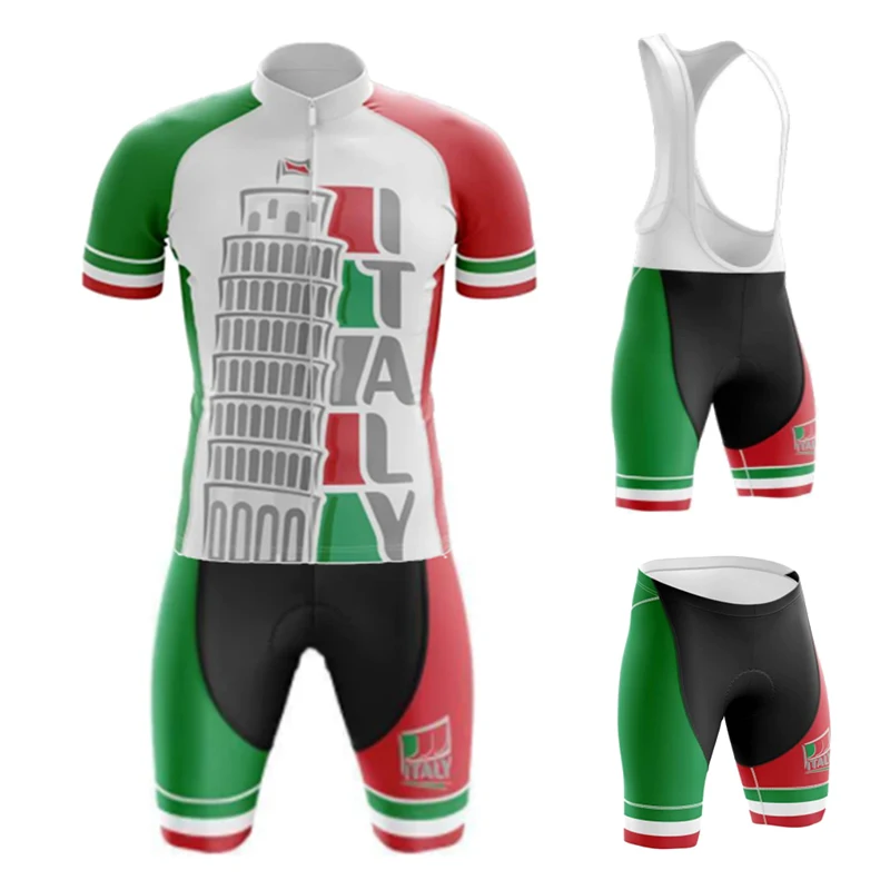 

Italy Team Cycling Jersey Set 2023 Men Summer MTB Race Cycling Clothing Short Sleeve Ropa Ciclismo Outdoor Riding Bike Uniform