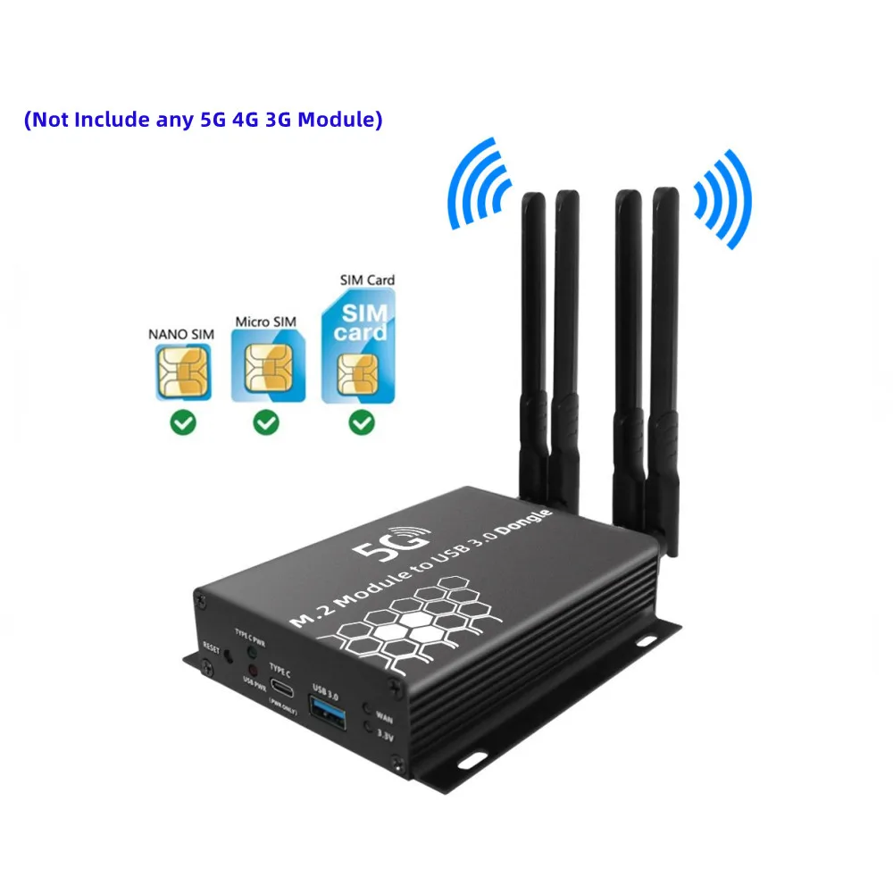 M2, slot para cartão SIM, 4 Antenas