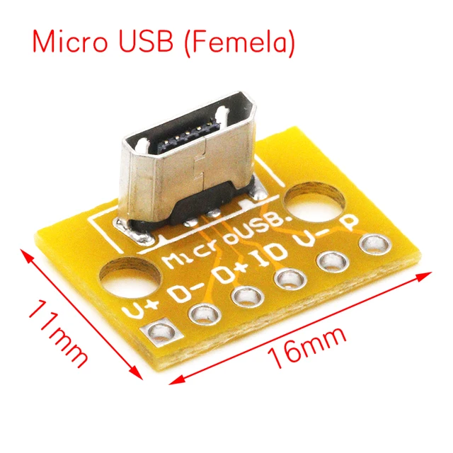MiCro USB-Female
