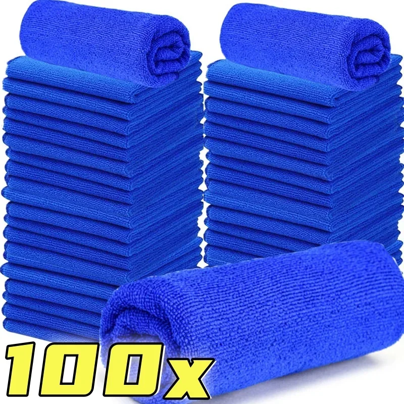 Microfiber Cleaning Cloths For Car Window Lint Free Reusable Super Absorbent
