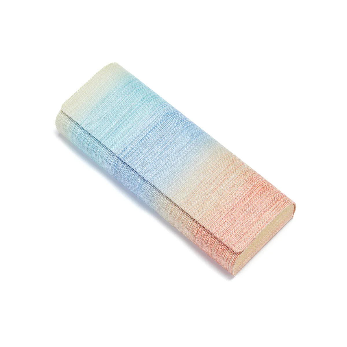 1pc Regenbogen Farbe Gläser Fall Tragbare Clamshell Sonnenbrille Box Halter Schutz Brillen Abdeckung für Frauen Männer (4 farben) – Detail 6
