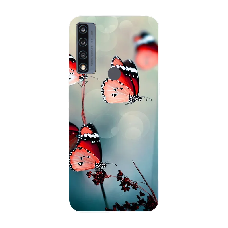 Stylish Bumper Silicone Phone Case with TPU Painted Design