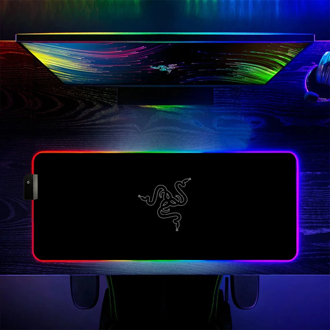 

Rgb Large Xxl RAZER Mouse Pad Gaming Mats Keyboard Mousepad 900x400 Office Accessories Stitch Desk Mat Gamer Extended Carpet