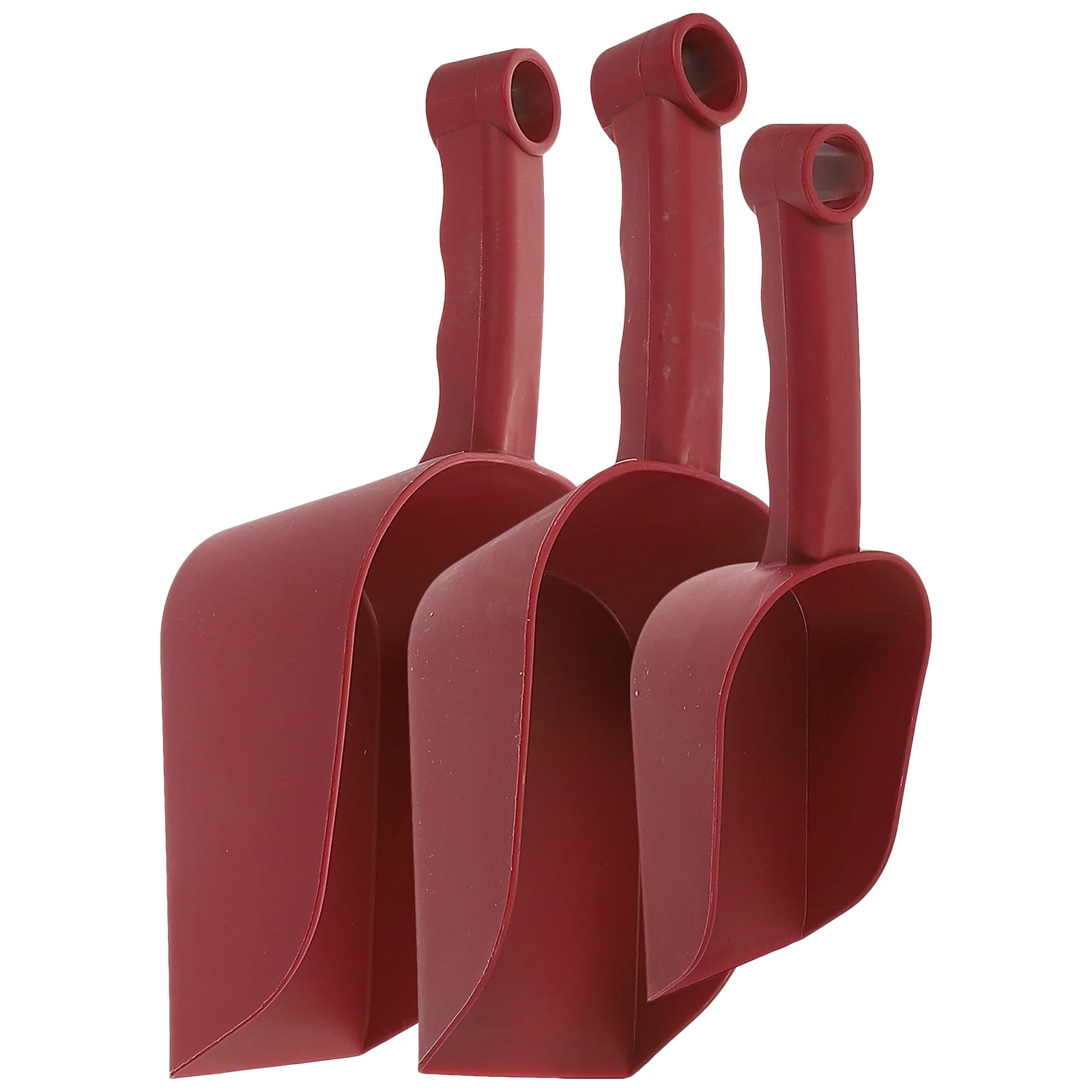 3 Pcs Plant Gardening Plastic Scoop Beach Shovels Succulents for Planting Pet