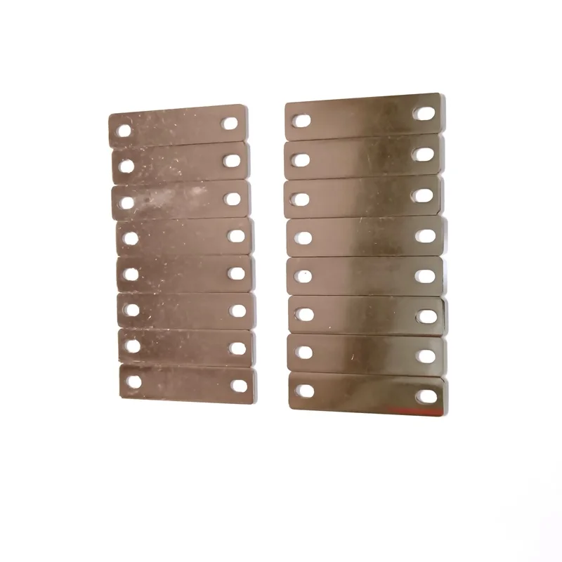 16 Pz Batteria Bus Bar Nichelato Connettore Post Cinghie Clip 63Mm Foro Passo Centrale M6 Per Catl Calb Lishen Eve