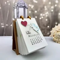 Alinacutle CLEAR STAMPS Calendar Journal Deco Scrapbooking Card Album Paper Craft Rubber Transparent Silicon Clear Stamp 3