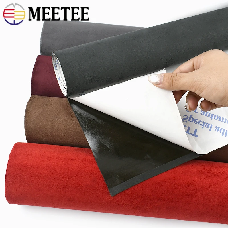 Suede Fabric Self-Adhesive Cloth for Interior DIY Projects