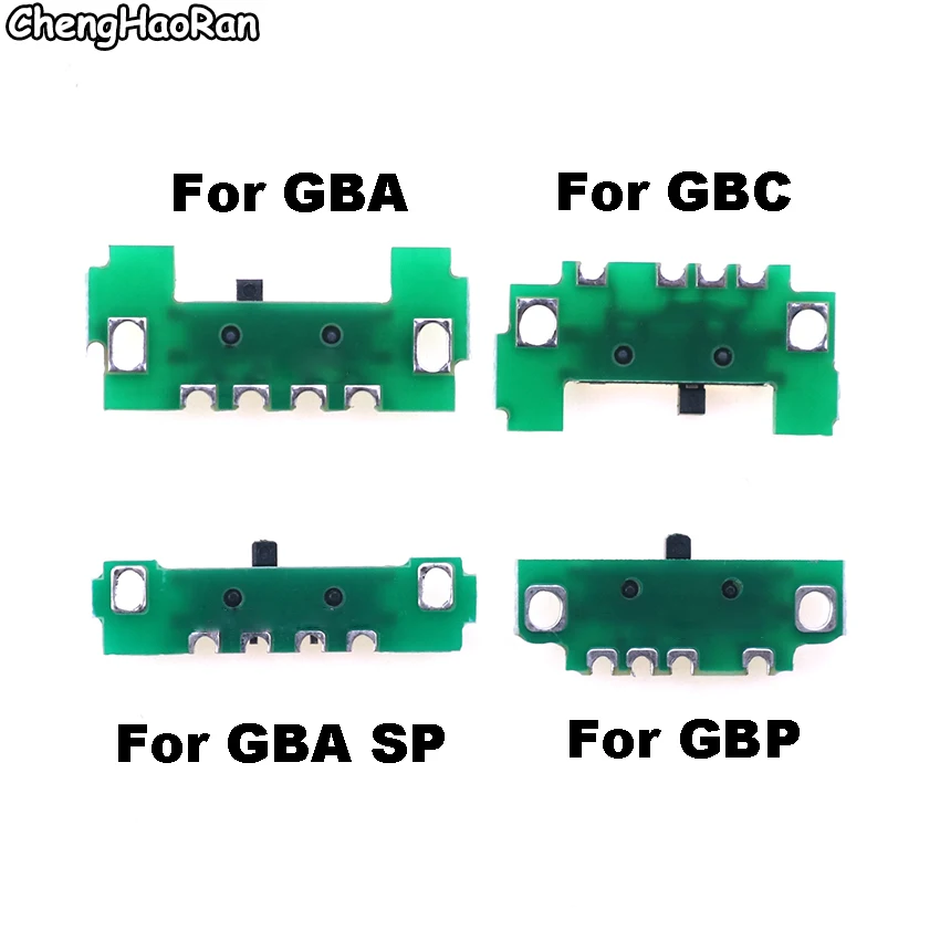 

ChengHaoRan For GBA SP/GBC/GBA/GBP Game Console Repair Replacement New On Off Power Switch Board