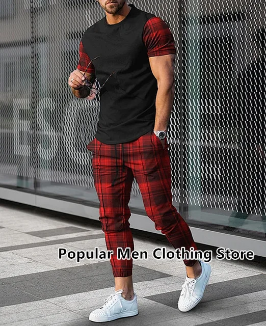 summer clothes set men