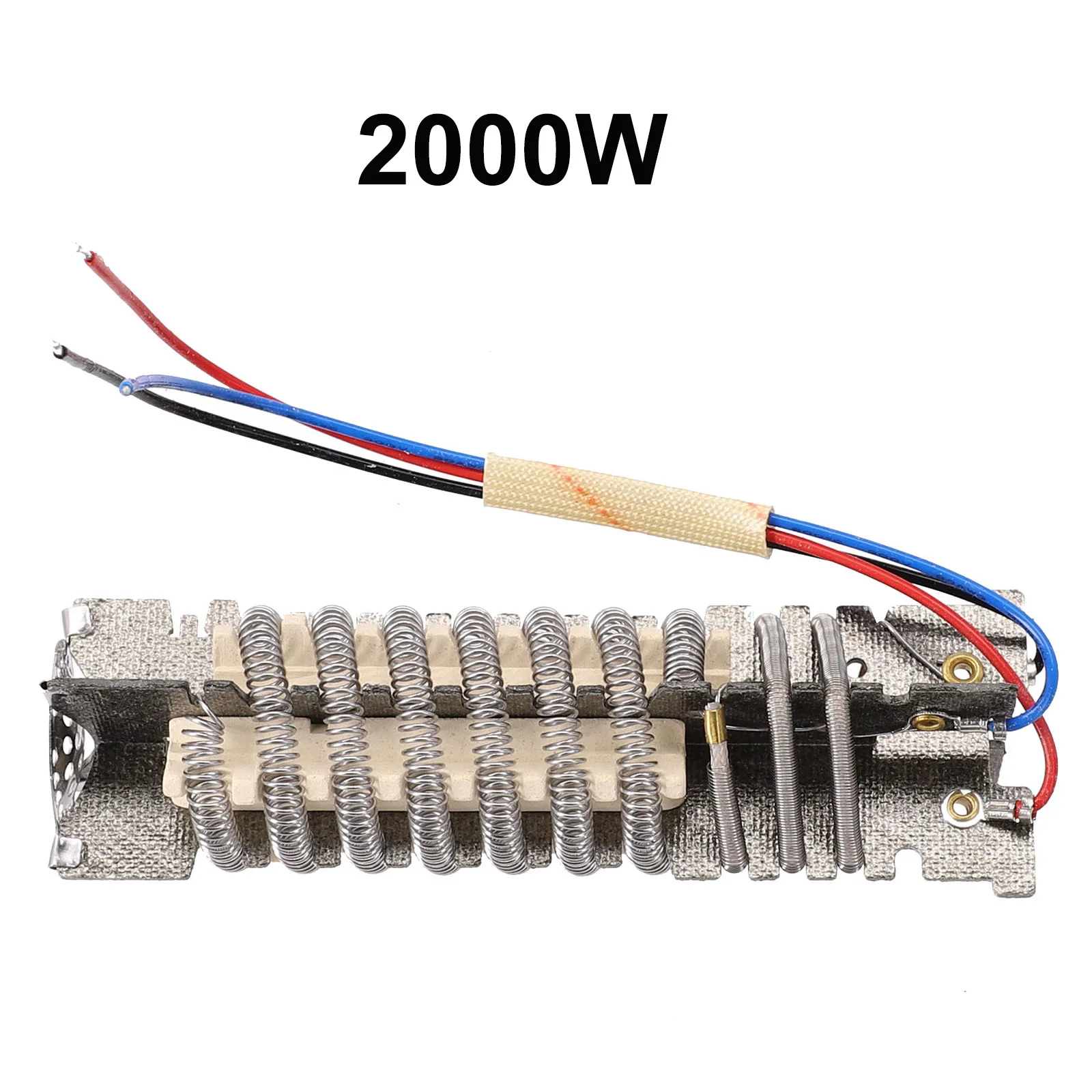 Hot Air Gun Heating Core Water Heater Heating Element 2000W Heating Element Hot Air Rework Machine Heater Building Hair Dryer AC 220V Three Wires Heating Heat Core Power Tool Parts