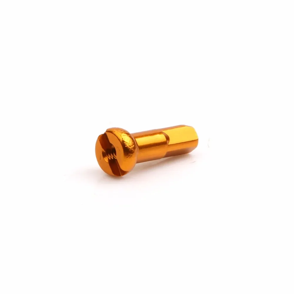 Bicycle Colorful Spoke Cap Aluminum Alloy 14G Spoke14mm Copper Nipples MTB Bike Parts Caps Cycling Spokes 100pcs bike accessories bicycle spokes bike spokes nipples
