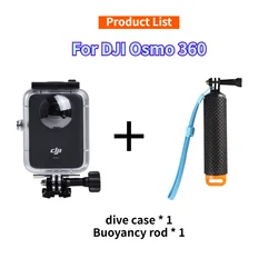 Ultra - Depth Waterproof Camera Case for Underwater Photography (Case and Float stick)
