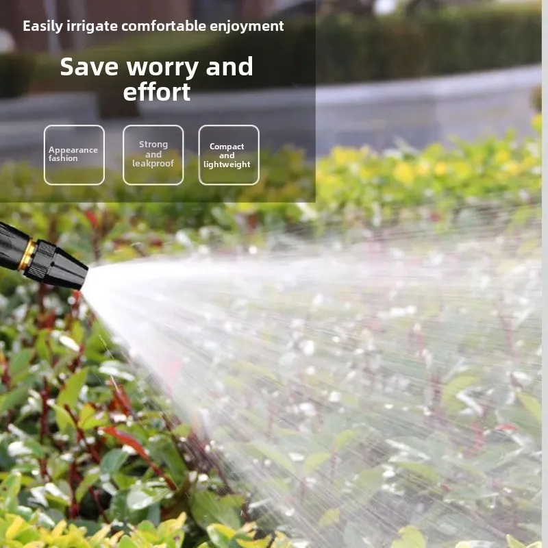 High Pressure Water Gun Set, Outdoor Garden Sprinkler Nozzle, Lawn Wash with Universal Connectors, Car Wash Pipe, 10 m, 20m