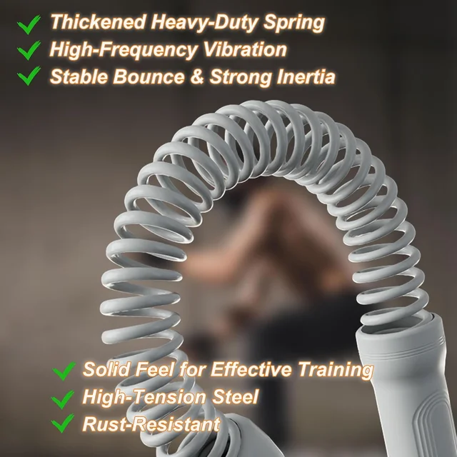 Ropeless Battle Ropes for Home Gym-Cordless Training Rope Fitness Equipment for Men & Women,Weighted Workout Ropes for HIIT,Vers 3