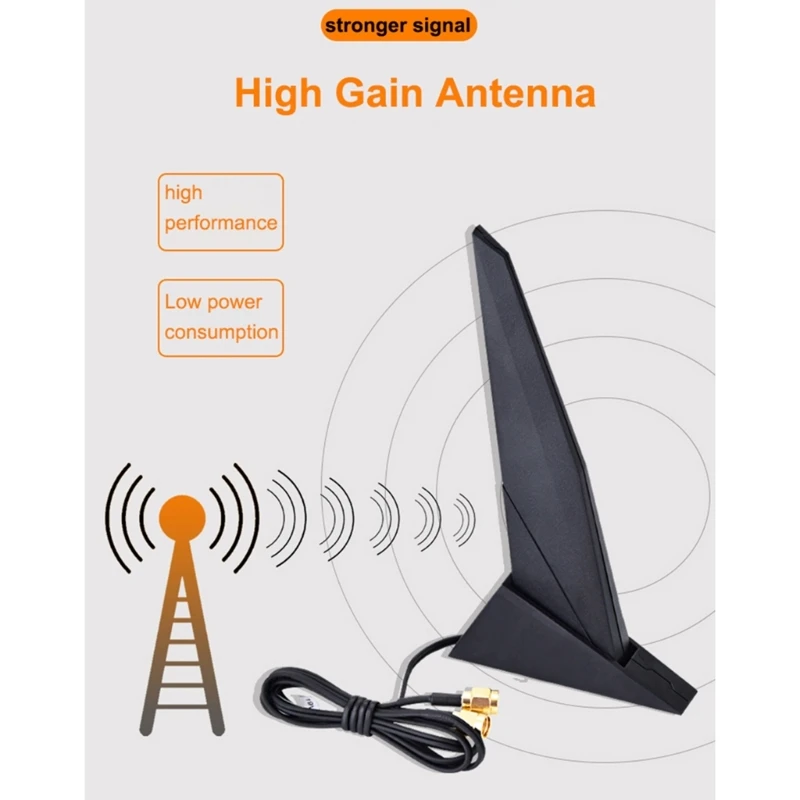 

Компьютерная материнская плата, оригинальная антенна 2,4/5/6 г Wi-Fi6e, магнитная для ROG Z390 Z490 Z390 Z490 X570 B460 B360-PC