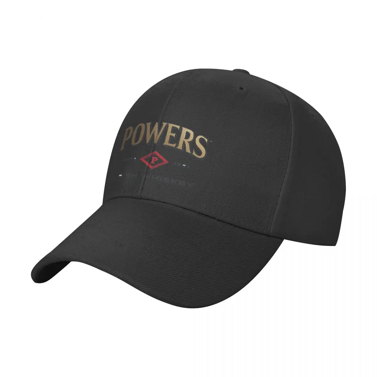 

Powers Irish Whiskey Logo Powers Classic Classic T-Shirt Baseball Cap sun hat Hat Beach black party hats Men Cap Women's