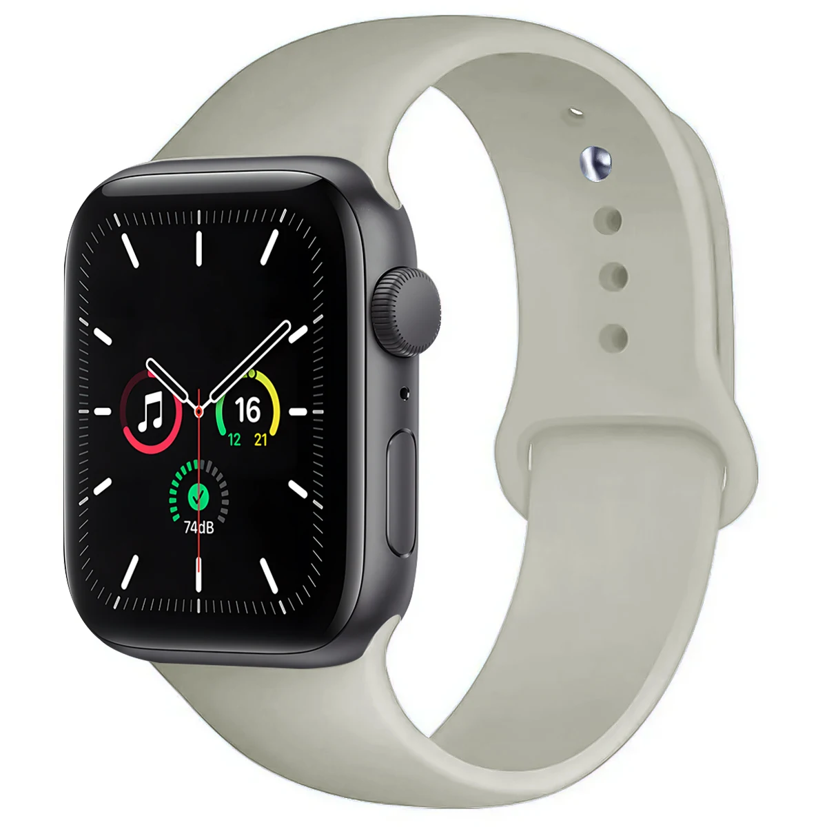 Silicone Sport Band for Apple Watch - Vibrant and Comfortable Bracelet