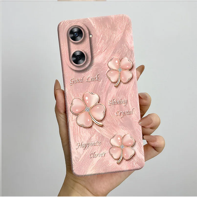 Aesthetic Flowers Silicone Soft Protective Phone Case