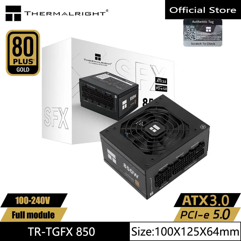 Thermalright TR-TGFX850 computer case power supply,SFX gold medal