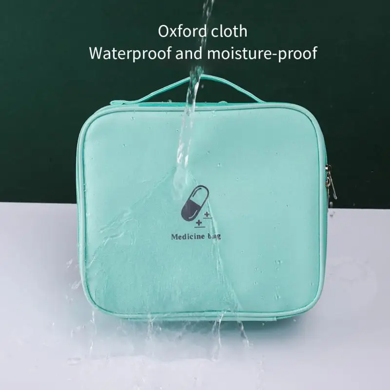 

First Aid Emergency Kit Carry Bag Portable Small Carrying Treatment Packs Outdoor First Aid Kit Safety & Survival Travel Packing
