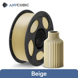 Vibrant Multi-Colored PLA Filament 1kg Roll - Premium 3D Printing Material (1KG Beige)