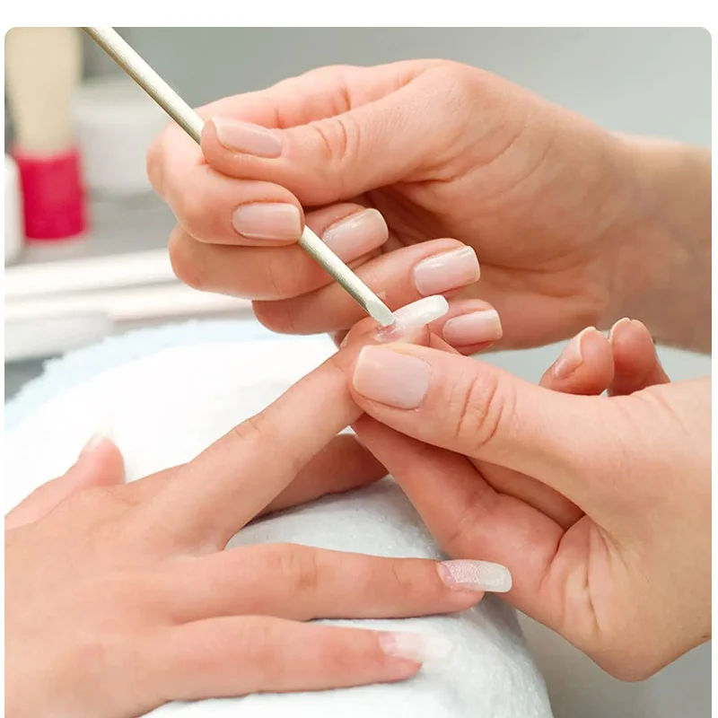 Manicure Pedicure Tools 50/100/200/300pc/Set For Nail Different Sizes Orange Wood Sticks Cuticle Pusher Remove