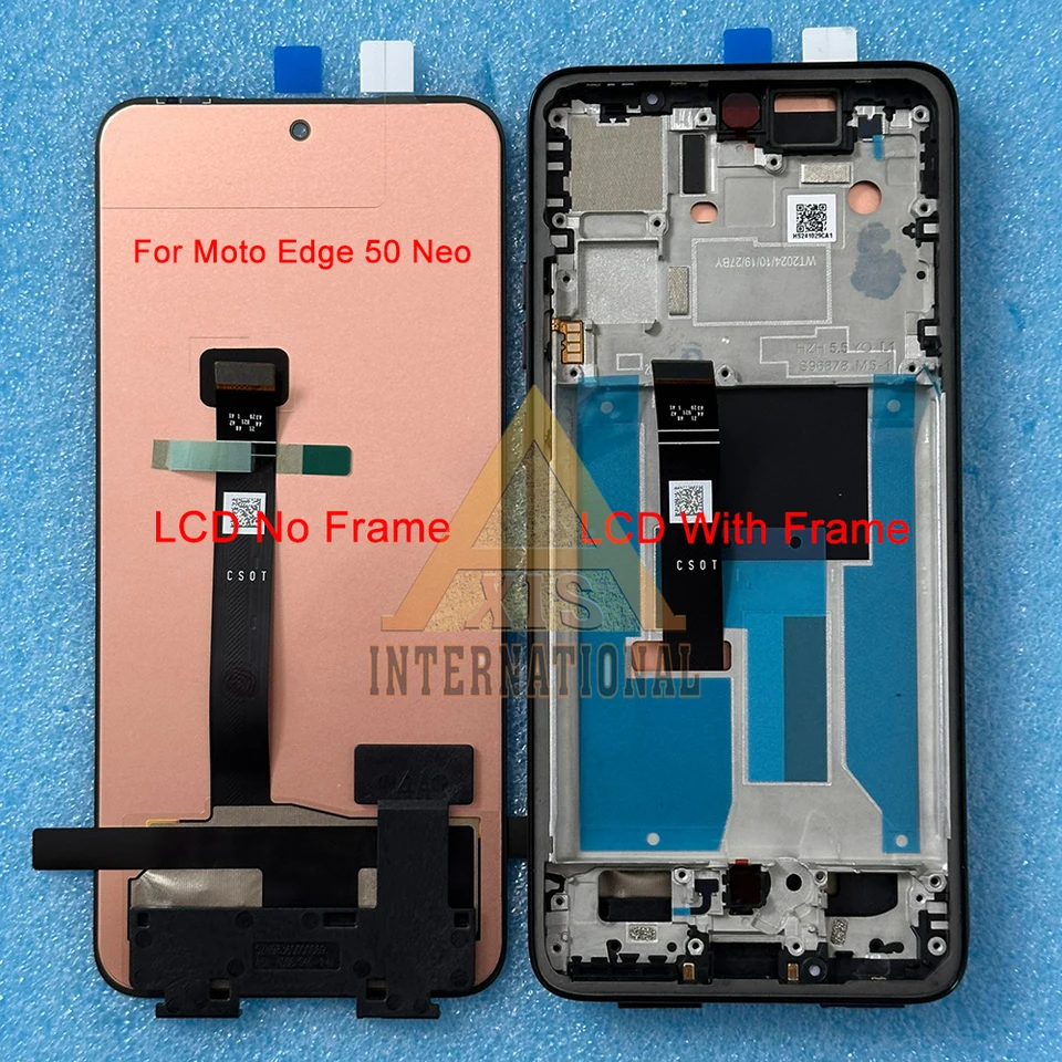 Écran LCD + Vitre Tactile Motorola Edge 50 Pro – Neuf, Lavander, Original