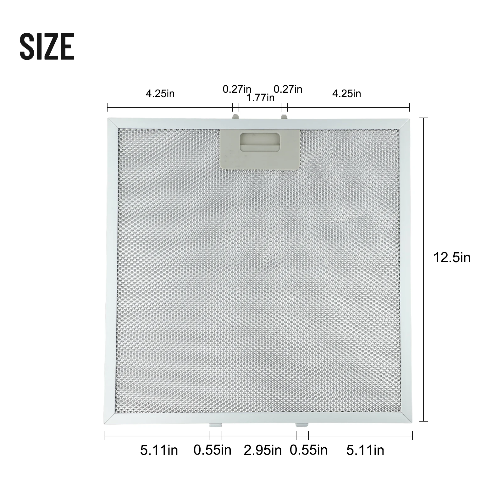 

Hood Filter Fits Filter None Mesh Extractor Metal Old Range Stainless Steel Vent Filter 320×320x9mm Cooker None