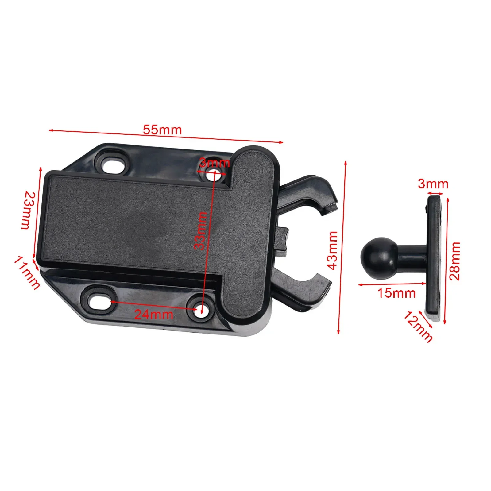 Cabinet Door Latch Catch Latch Push To Open Release 4pcs Beetles Drawer Cabinet Latch Catch Touch Cupboard Doors