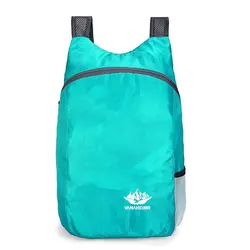Versatile Ultralight Waterproof Travel Backpack - High-Volume, Portable Daypack (Lake Blue)
