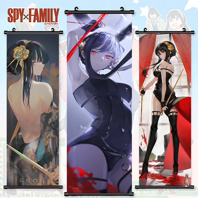 

Wall Art SPY×FAMILY Canvas Anya Picture Loid Forger Painting Printed Yor Briar Poster Hanging Scrolls Home Decor Jp Animes Room