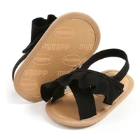 Summer New Baby Girl Sandals Baby Shoes Cute Ruffle Flats Non-Slip Soft Sole Newborns First Walkers Beach Infant Sandals 4