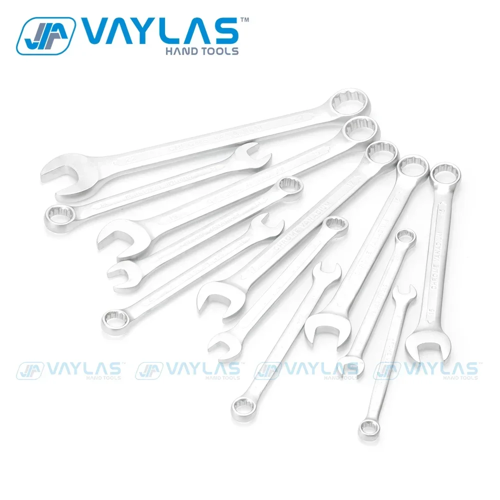 Open Box End Combination Wrench 6-32mm Chrome Vanadium Opened Ring Combo Spanner Household Car Repair Hand Tools Home Use Keys