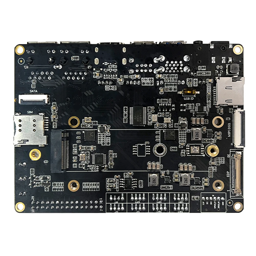 Smartfly Yy3568 Rockchip Rk3568 Placa de Desenvolvimento Duplo Gigabit Ethernet Expansível Sata Ssd Suporta Android 11 Debian10 - Imagem 2