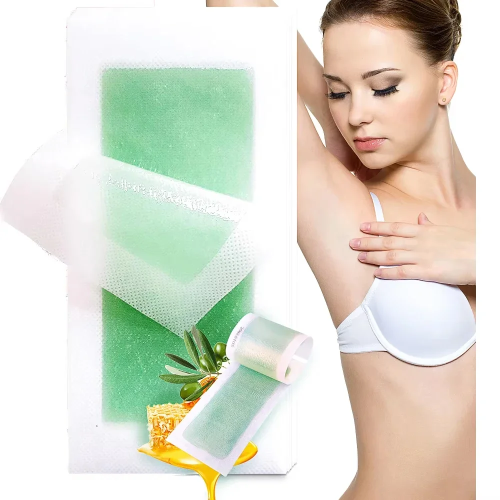 33 Pcs Depilatory Wax Paper For Face Neck Arm Leg Body Beauty Tools