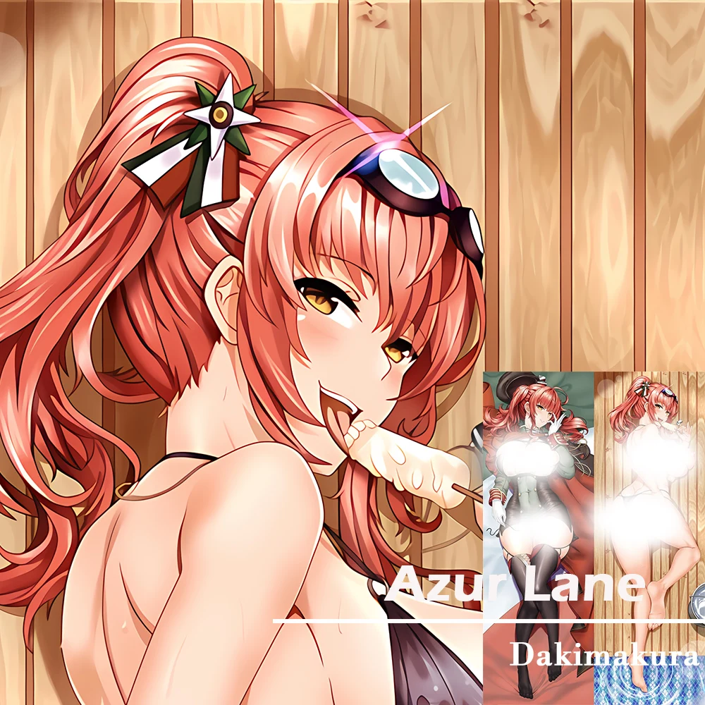 Dakimakura Anime Azur Lane Zara Doppia Facciata Stampa Federa A Grandezza Naturale Corpo Cuscino Copertura