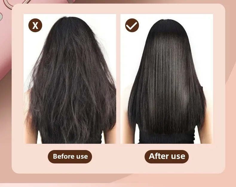 Hair straightener Negative ions do not hurt lazy straight curly hair dual purpose splint electric curly hair comb