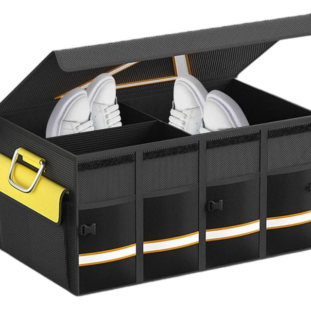 Super Larce Kofferraum Aufbewahrung sbox faltbare Kofferraum boxen mit  wasserdichter Tasche Autozubehör Kofferraum Organizer mit Deckel