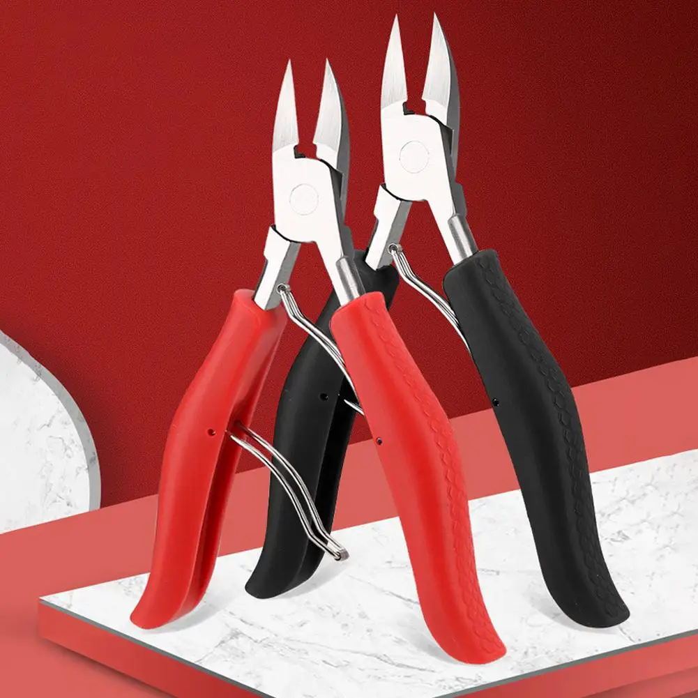 1Pcs Professional Toe Nail Clippers Nail Correction Thick Ingrown Toenails Nippers Dead Skin Remover Cutter Manicure Tool