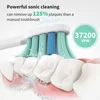 SEJOY Sonic  Expert Clean Electric Toothbrush Rechargeable High Power Vibration12 Brush Heads 5 Modes 6